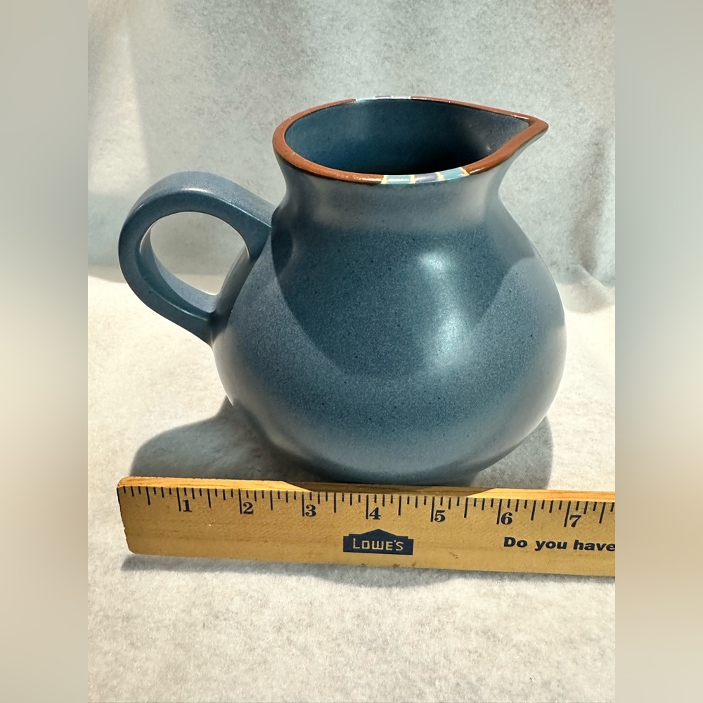 DANSK Mesa Sky Blue 48oz Pitcher Portugal Discontinued Excellent Condition - Picture 5 of 6